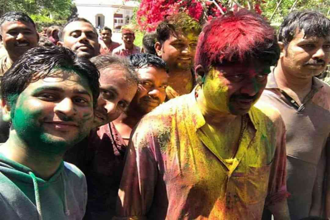 Raja Bhaiya Holi Celebration