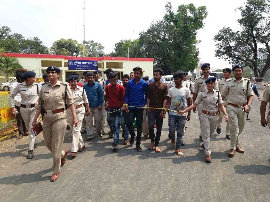 mp police now tacking atrict action against goons