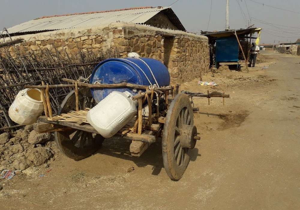 Struggle for water in chitrakoot up