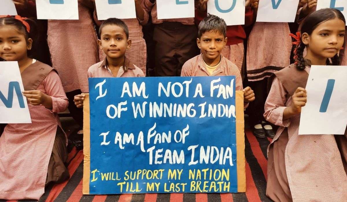 India lost world cup 2023 children boosted team morale