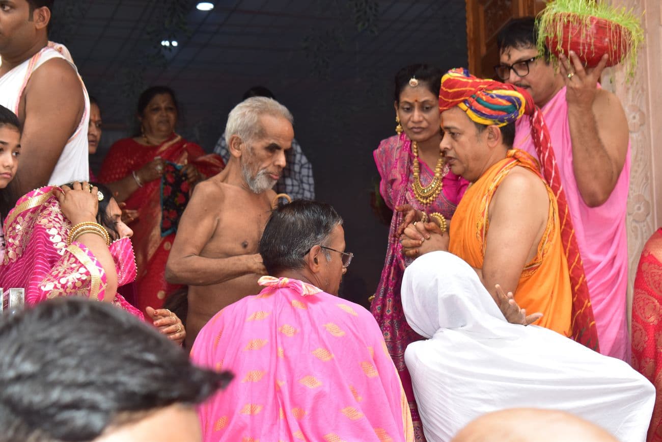 Shri Siddhachakra Mahamandal Vidhan and Knowledge-Meditation-Jinbhakti Yagya Procession