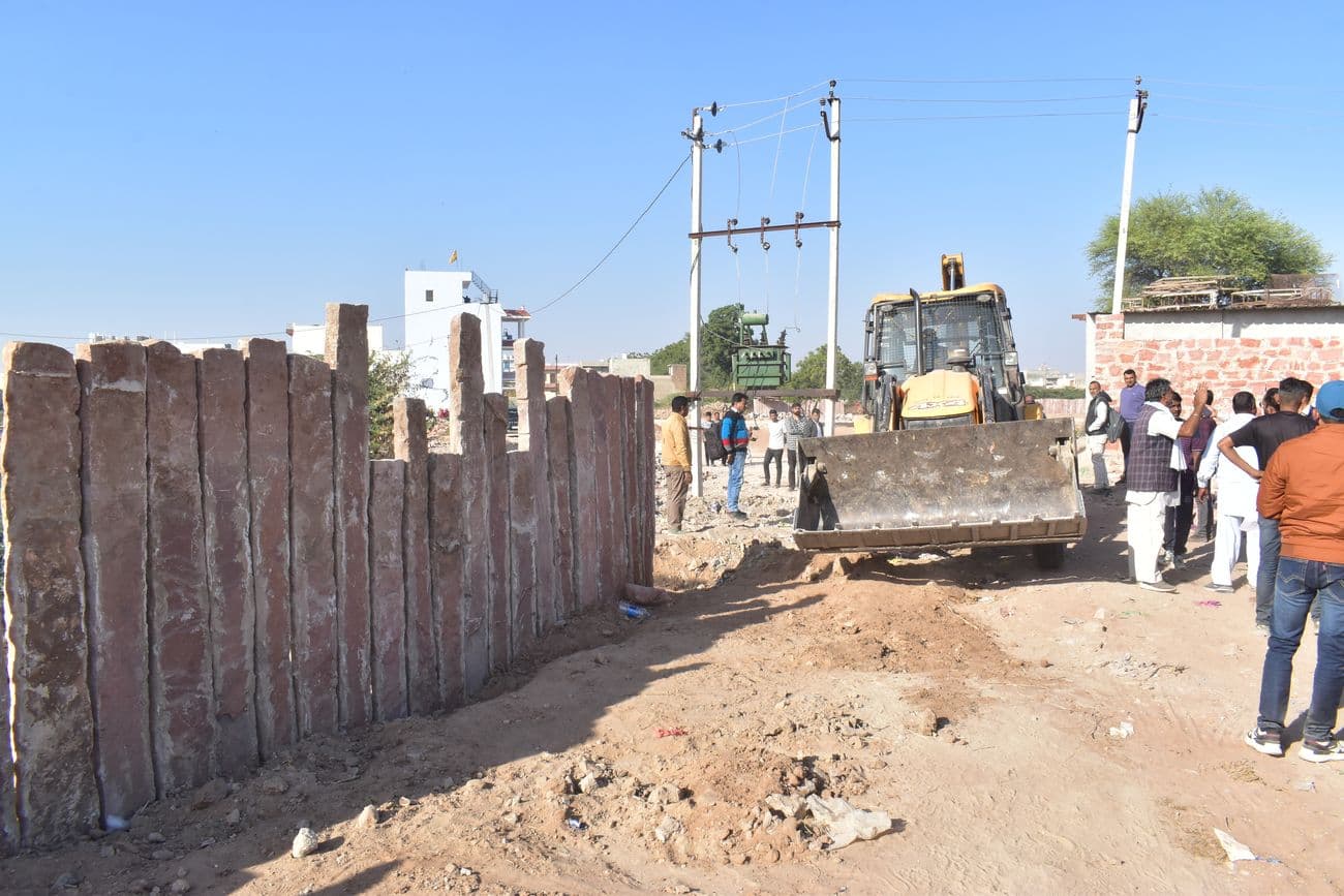 Encroachment on Journalist Colony and surrounding land removed